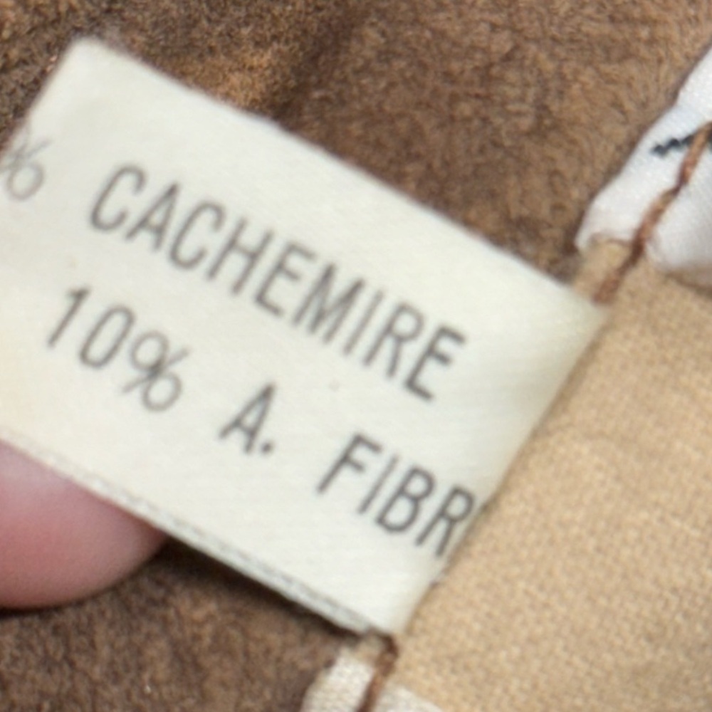 Men's Brown Suede Field Jacket - Classic Leather Collar - Picture 8 of 10